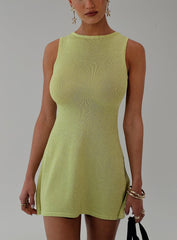 Oceana Mini Dress Green