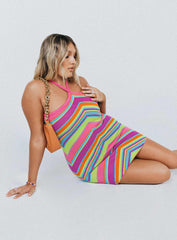 Daphne Mini Dress Stripe
