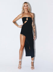 Jaxon Midi Dress Black