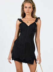 Emanuel Mini Dress Black