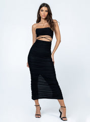 Lapira Maxi Dress Black