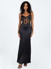 Roselle Maxi Dress Black