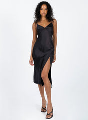 Marilyn Midi Dress Black