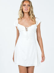 Hennie Mini Dress White