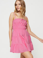 Ceara Mini Dress Pink