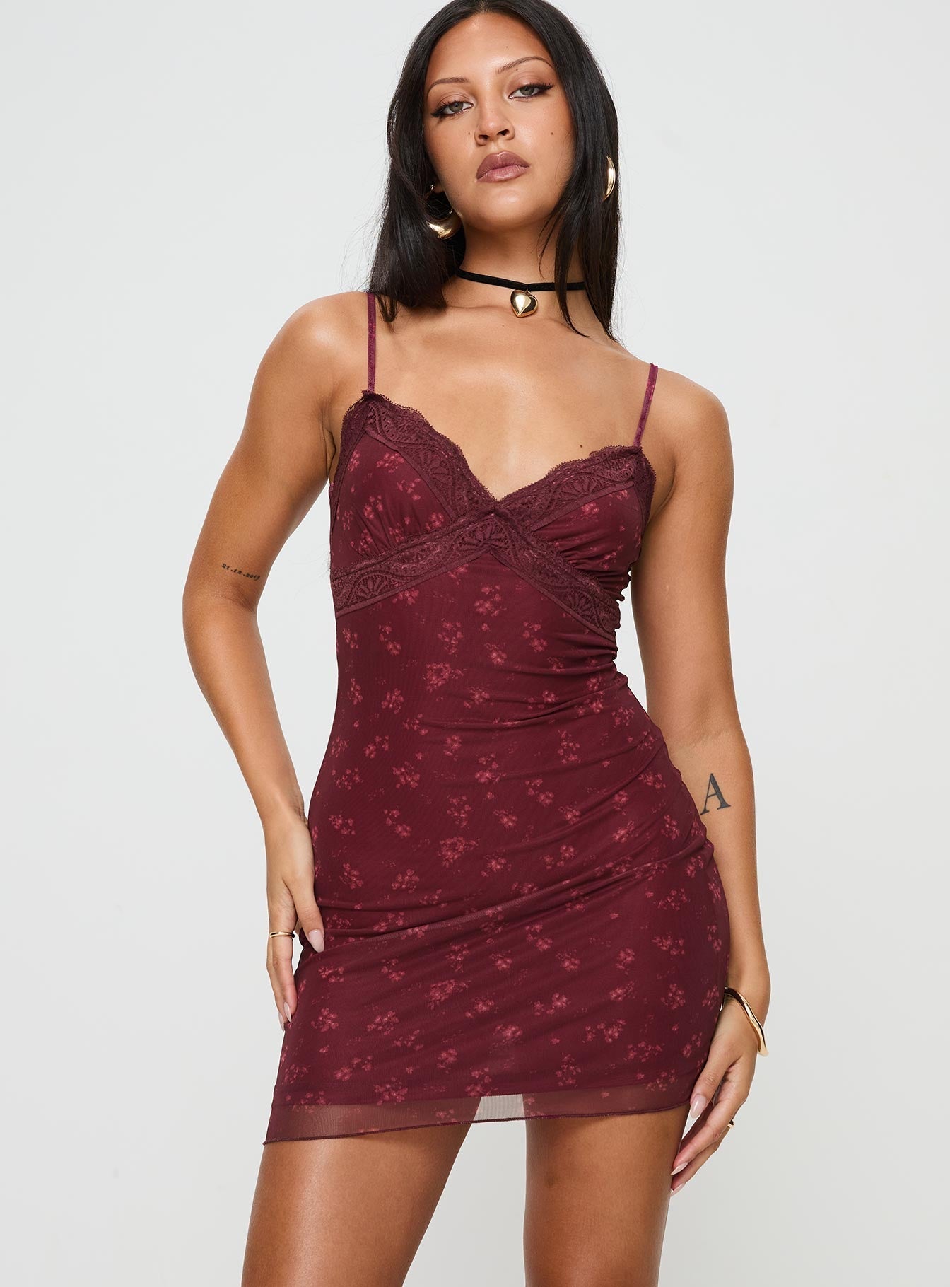 Bartram Mini Dress Red