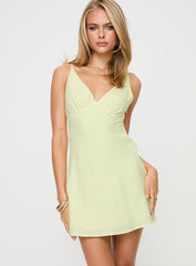 Everhart Mini Dress Lemon