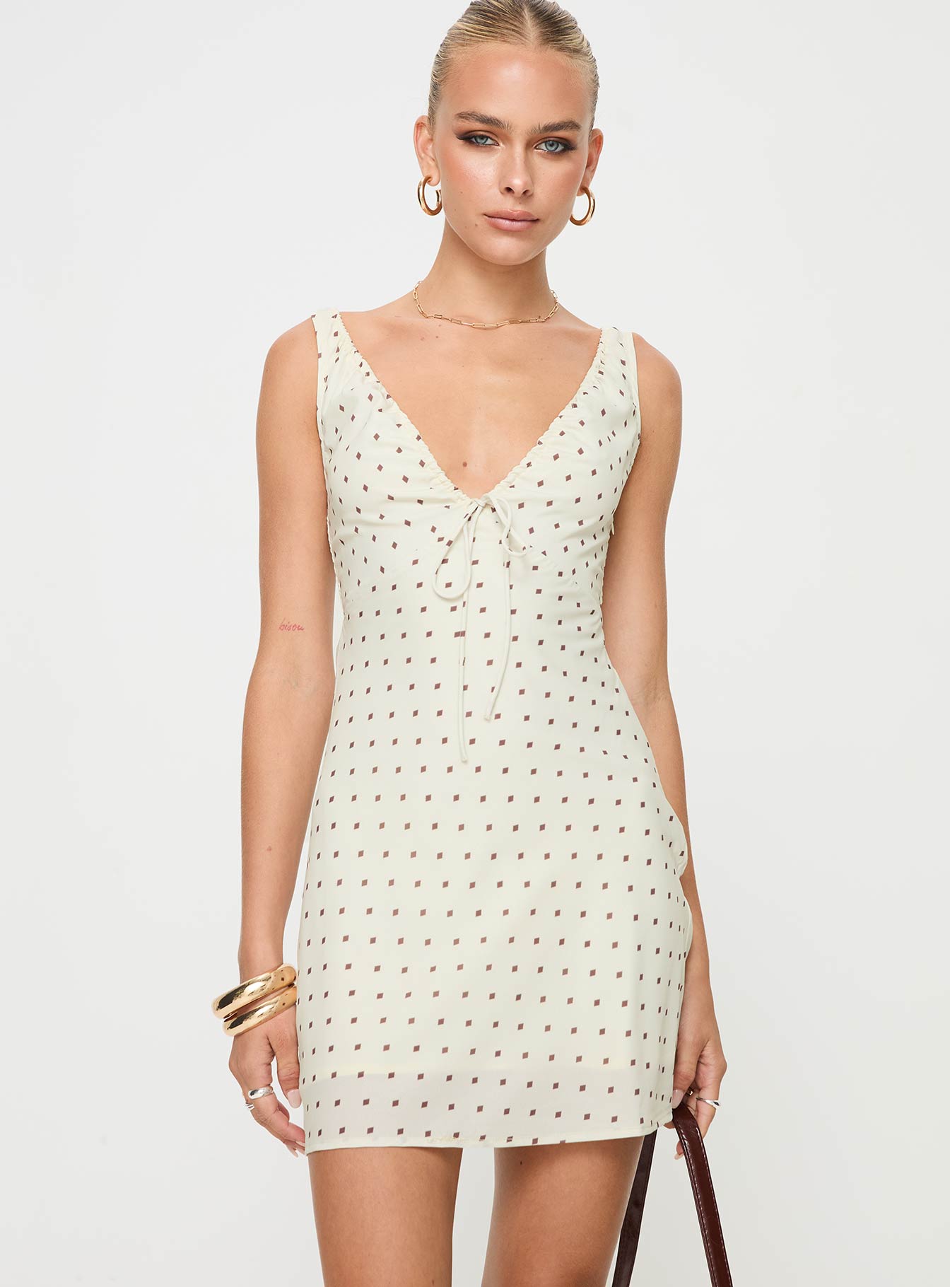 Bareena Mini Dress Cream