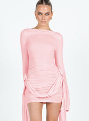 Glory Mini Dress Blush
