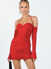 Wyona Mini Dress Red