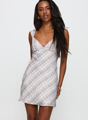 Merrilaine Mini Dress Check