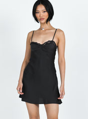 Moniz Mini Dress Black