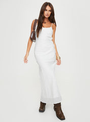 Ravina Maxi Dress White