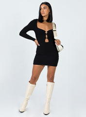 Blythia Mini Dress Black