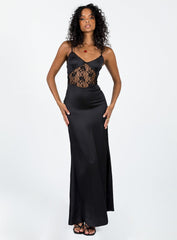 Roselle Maxi Dress Black