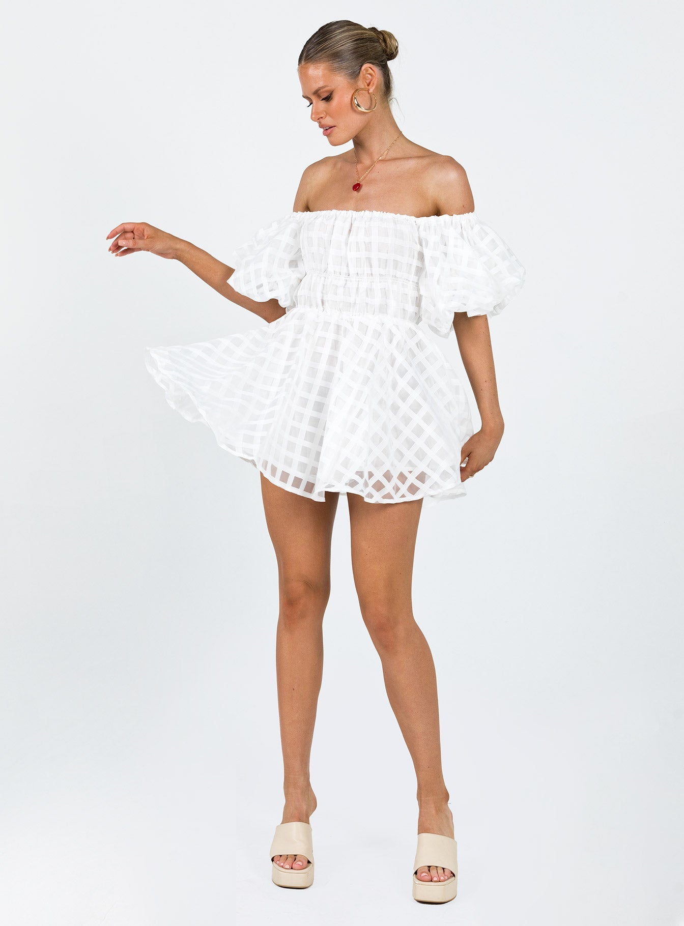 Pascali Mini Dress White