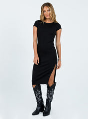 The Classic Midi Dress Black