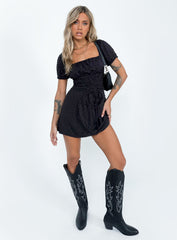 Fauci Mini Dress Black