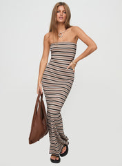 Northwood Strapless Maxi Dress Multi