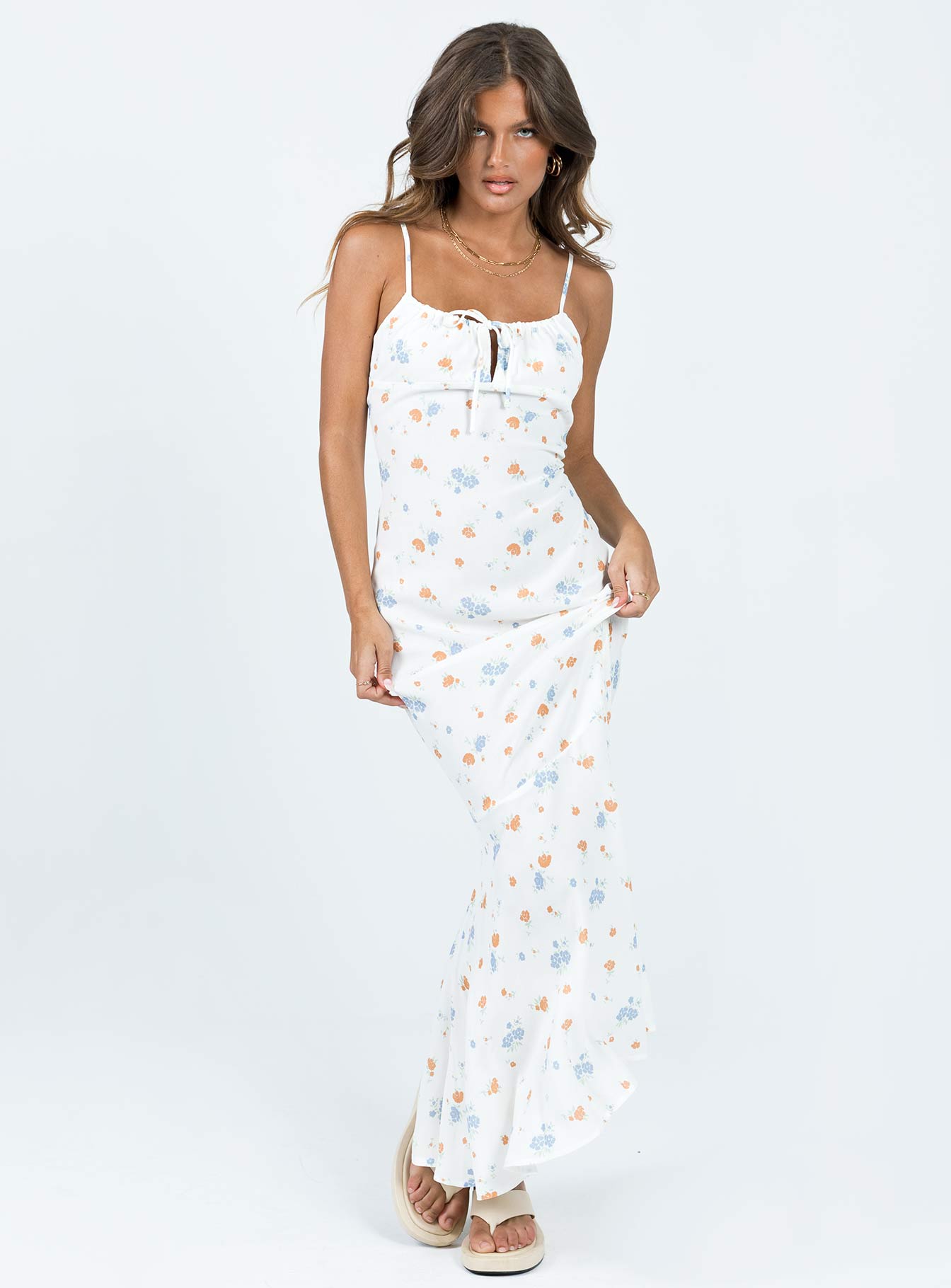 Corith Maxi Dress White / Multi