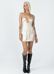 Hadleigh Mini Dress Champagne