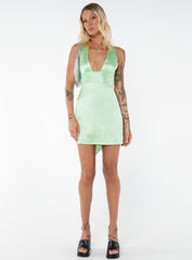 Katina Mini Dress Green Tall
