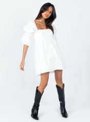 Noha Mini Dress White