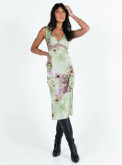 Lunamas Midi Dress Multi