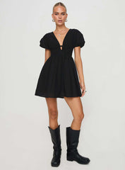 Raleigh Mini Dress Black