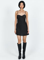 Moniz Mini Dress Black