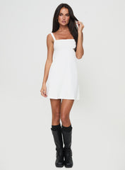 De Santis Mini Dress Cream
