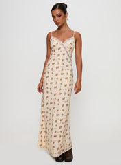 Madeleine Lace Maxi Dress Multi Floral
