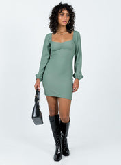 Benaud Mini Dress Green