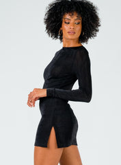 Montana Mini Dress Black