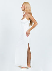 Tindari Maxi Dress White