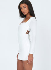 Nolan Mini Dress White