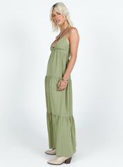 Chelsea Maxi Dress Sage Green