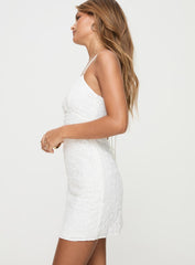Amaryn Mini Dress White