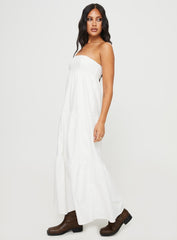 Osment Maxi Dress White