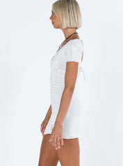 Kacey Mini Dress White