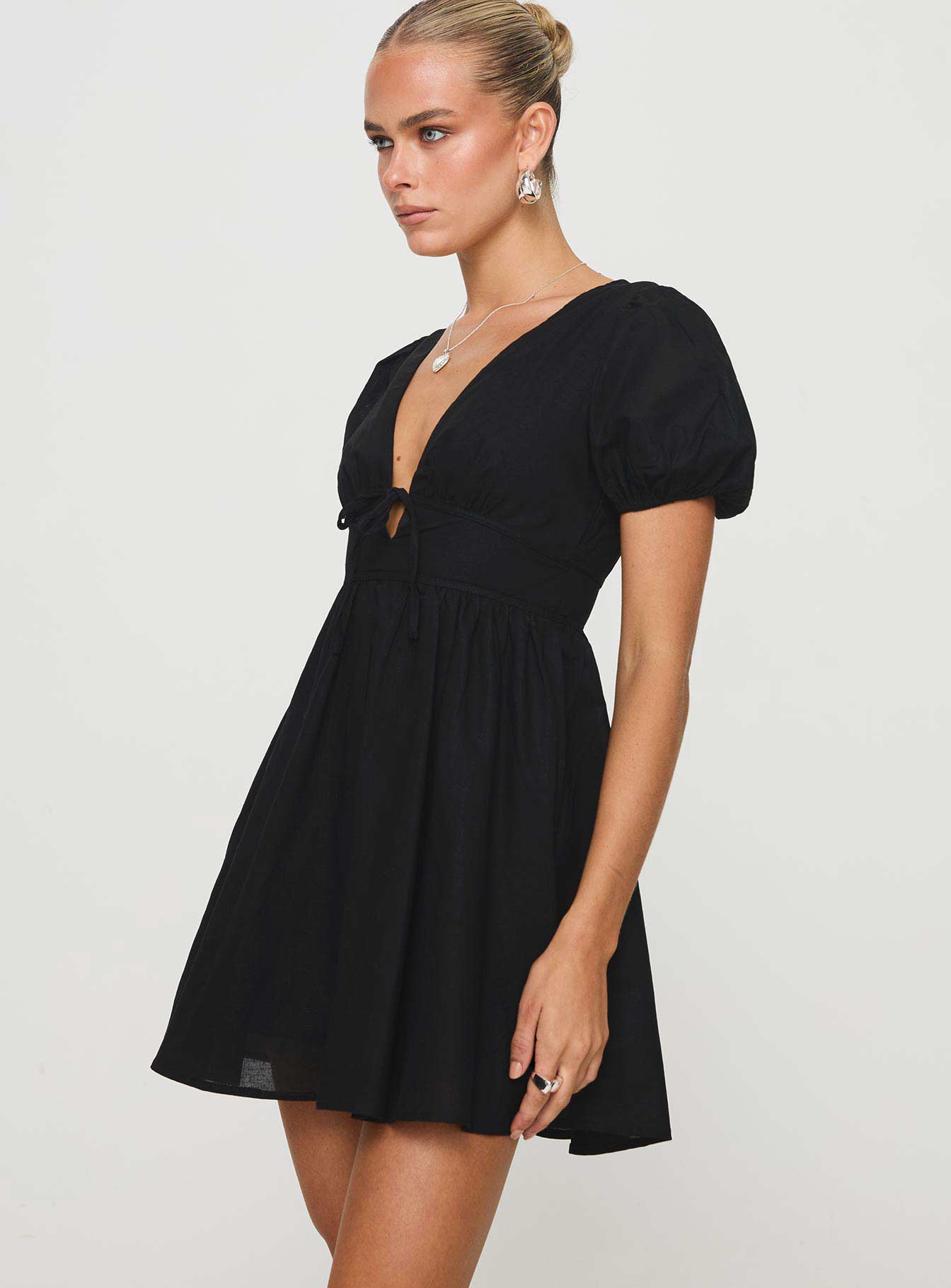 Raleigh Mini Dress Black