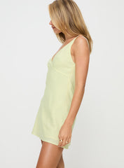 Everhart Mini Dress Lemon