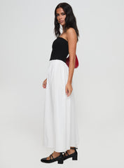 Rhett Maxi Dress Black / White