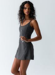 Ambition Activewear Romper Grey