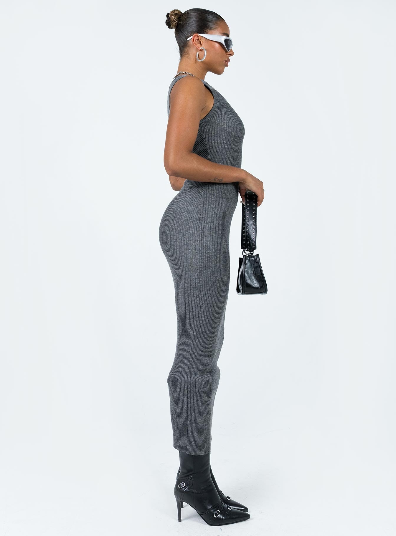 Hyda Midi Dress Slate