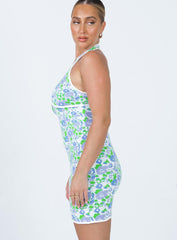 Nathen Mini Dress Blue