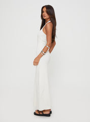 Mahira Maxi Dress Cream