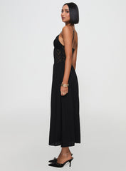 Speak Now Maxi Dress Black