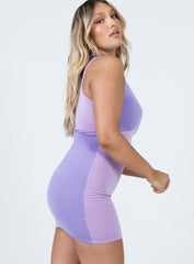 Sienna Mini Dress Purple