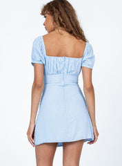 Fauci Mini Dress Blue